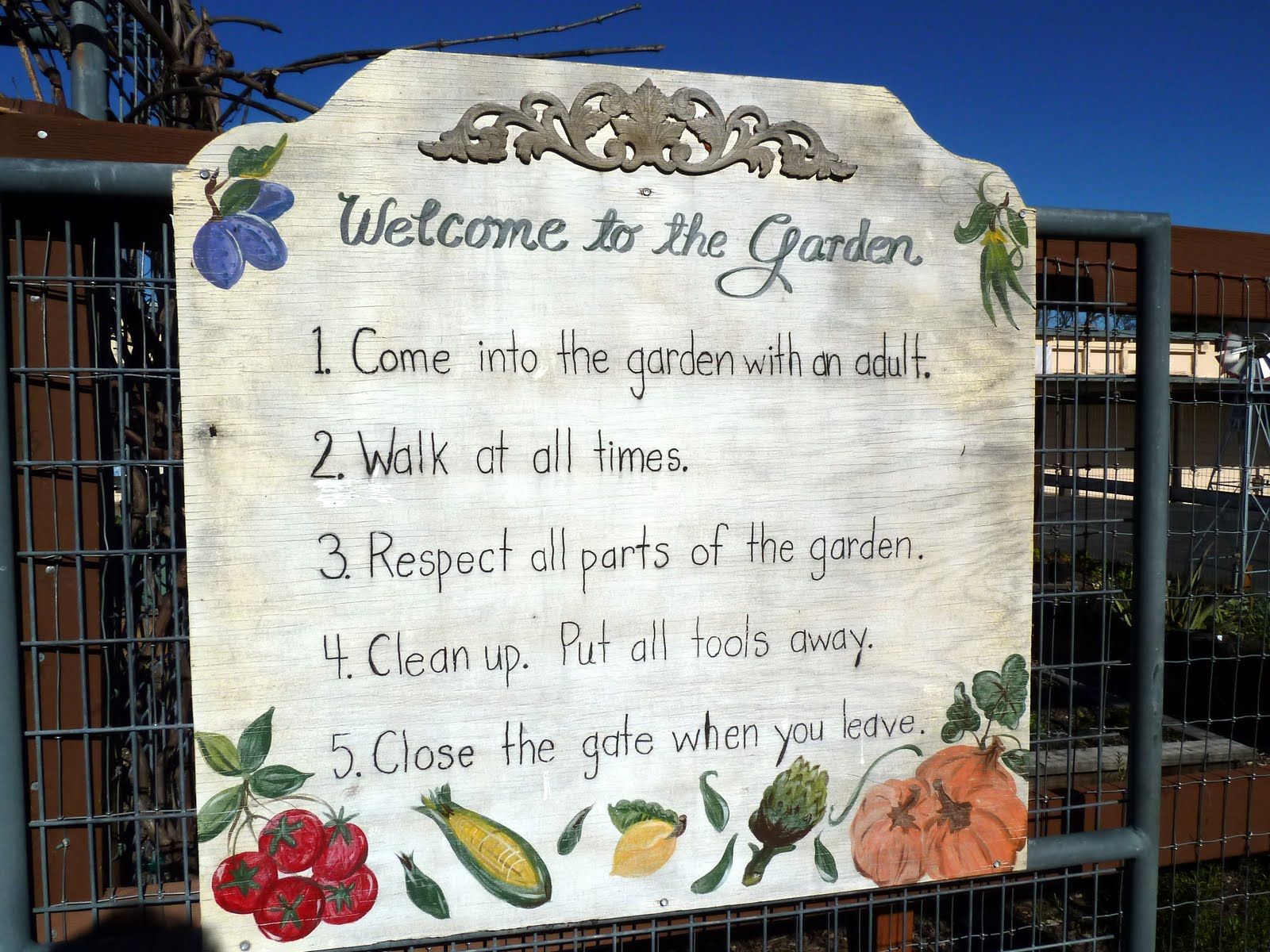 Community Garden Community Gardening Highway Signs
