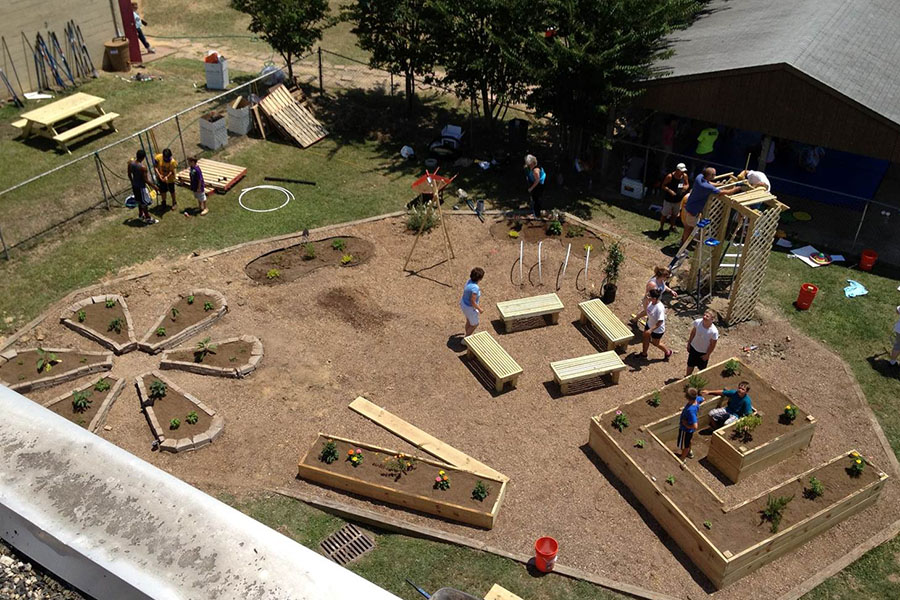Different Community Garden Plot Designs