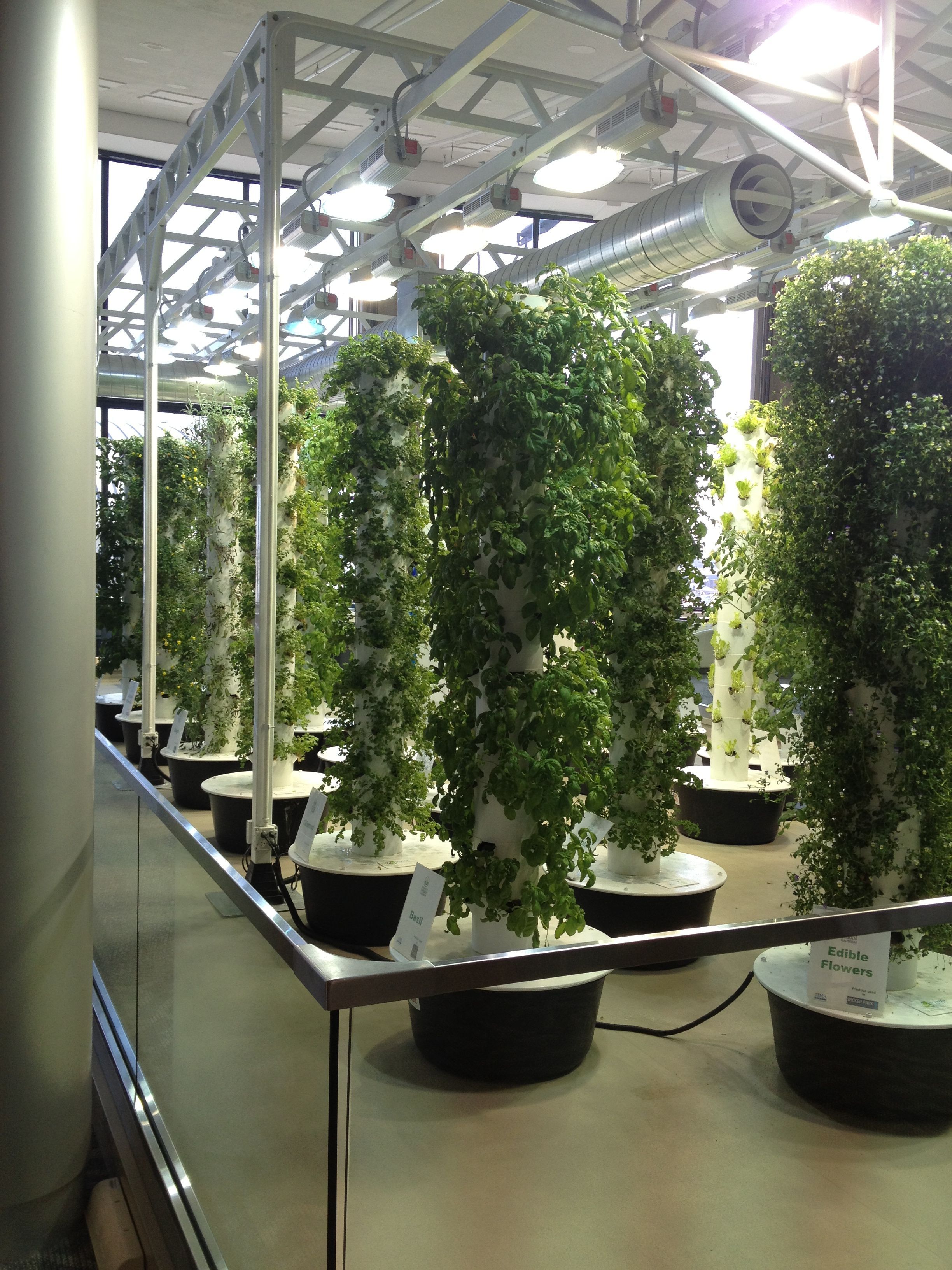 Advanced Commercial Vertical Hydroponics System