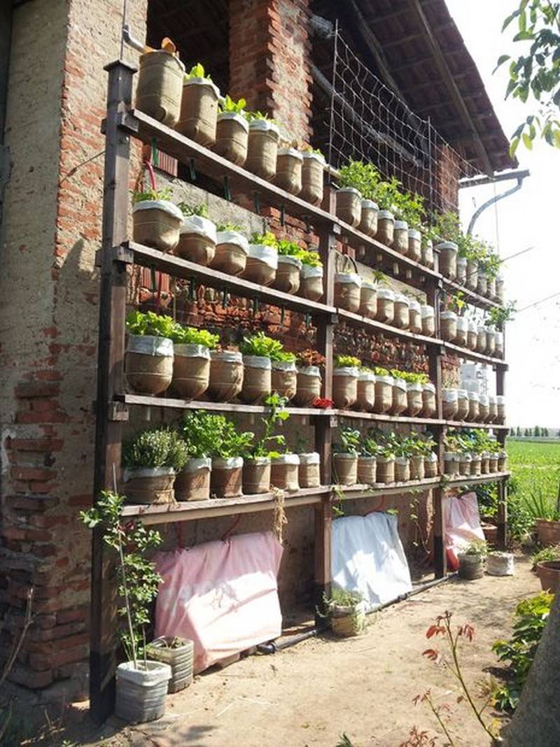 Creative And Innovative Rain Gutter Garden Ideas