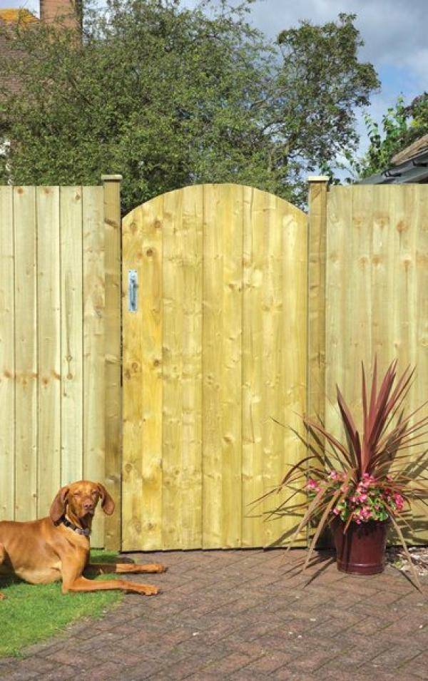 Awesome Rustic Wooden Garden Gates