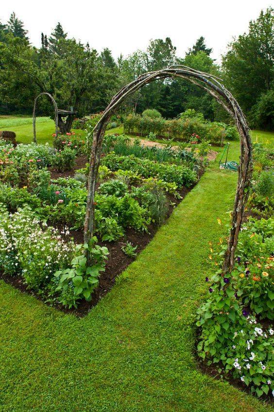 Stunning Creative Diy Garden Archway Design Ideas