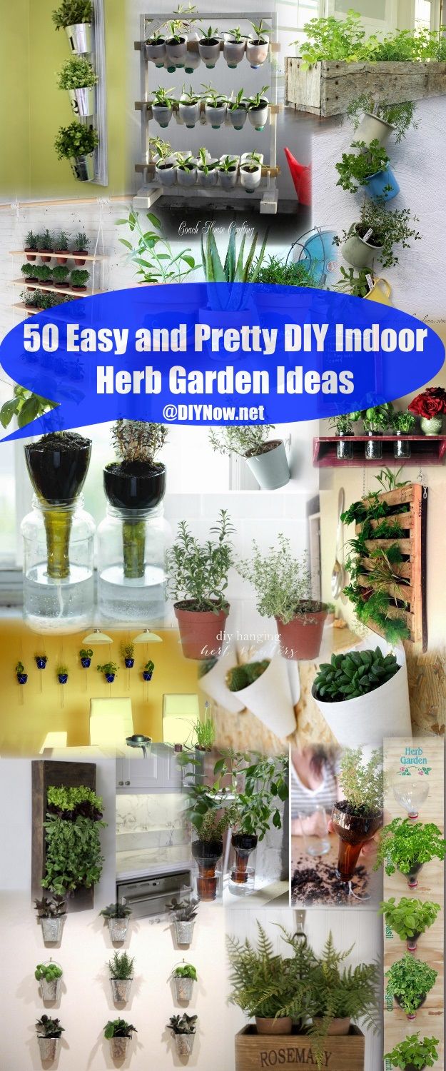 Easy And Pretty Diy Indoor Herb Garden Ideas