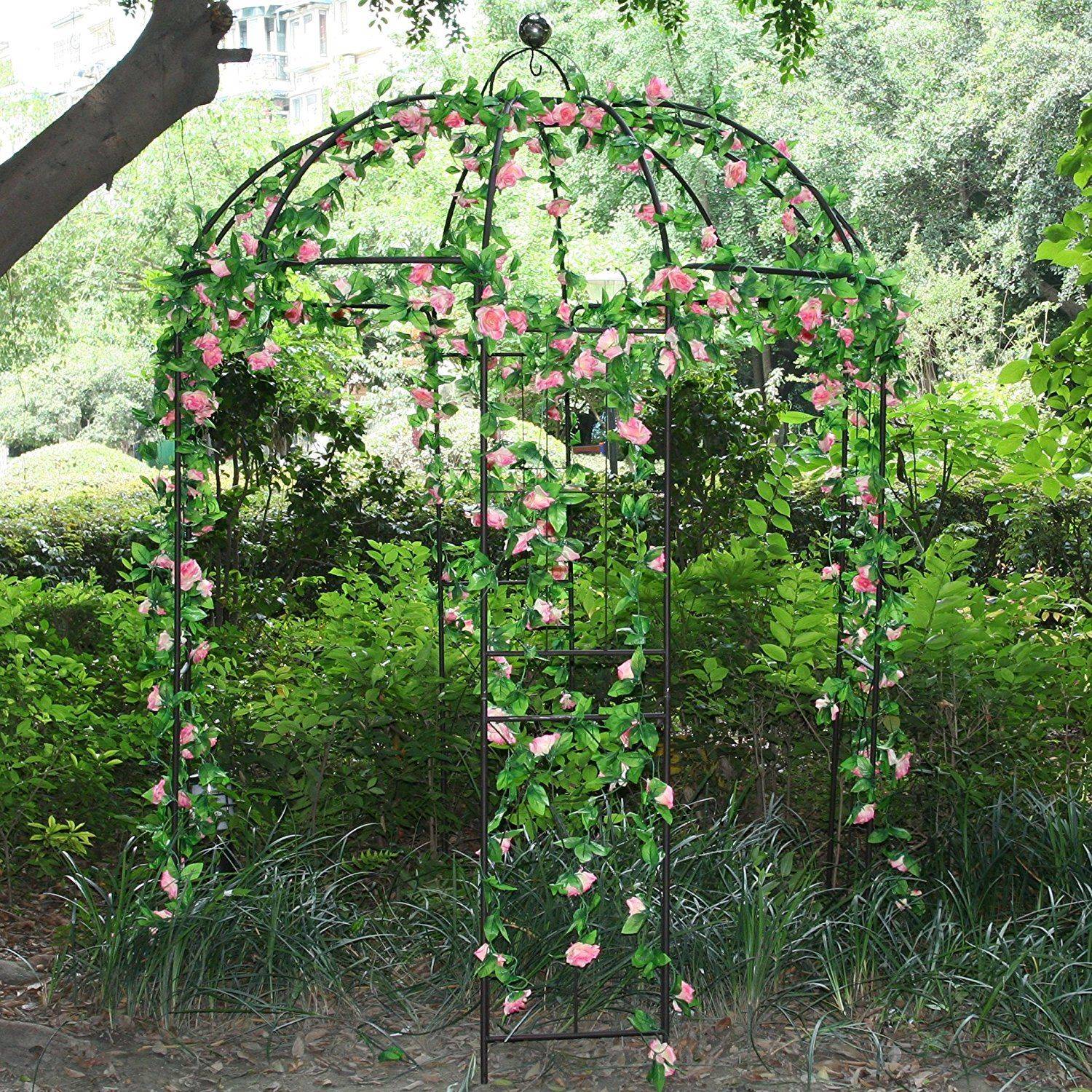 Ft W X Ft H White Garden Arbor