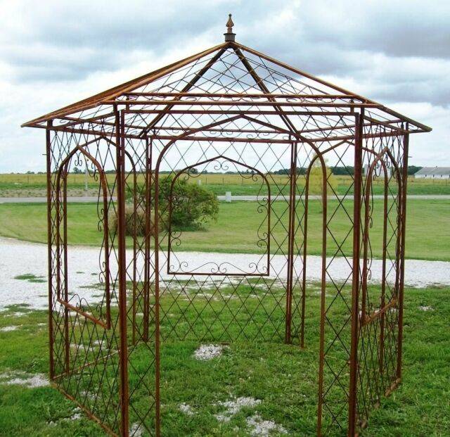 19 Wrought Iron Victorian Garden Gazebos Ideas To Consider SharonSable