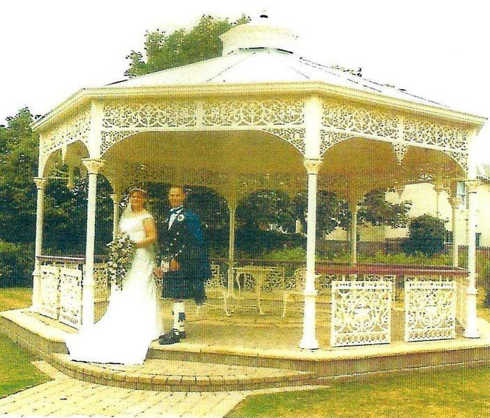 Victorian Design Cast Iron Gazebo