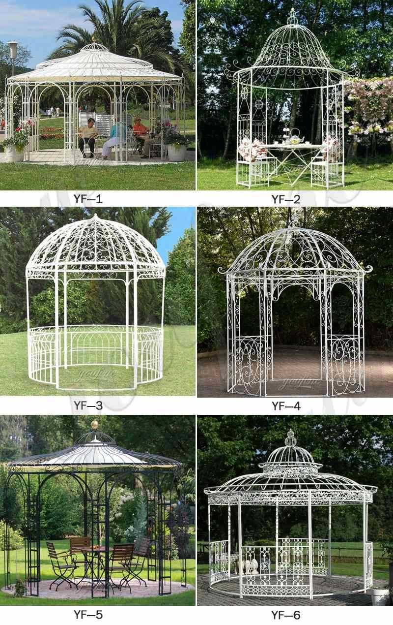 19 Wrought Iron Victorian Garden Gazebos Ideas To Consider SharonSable