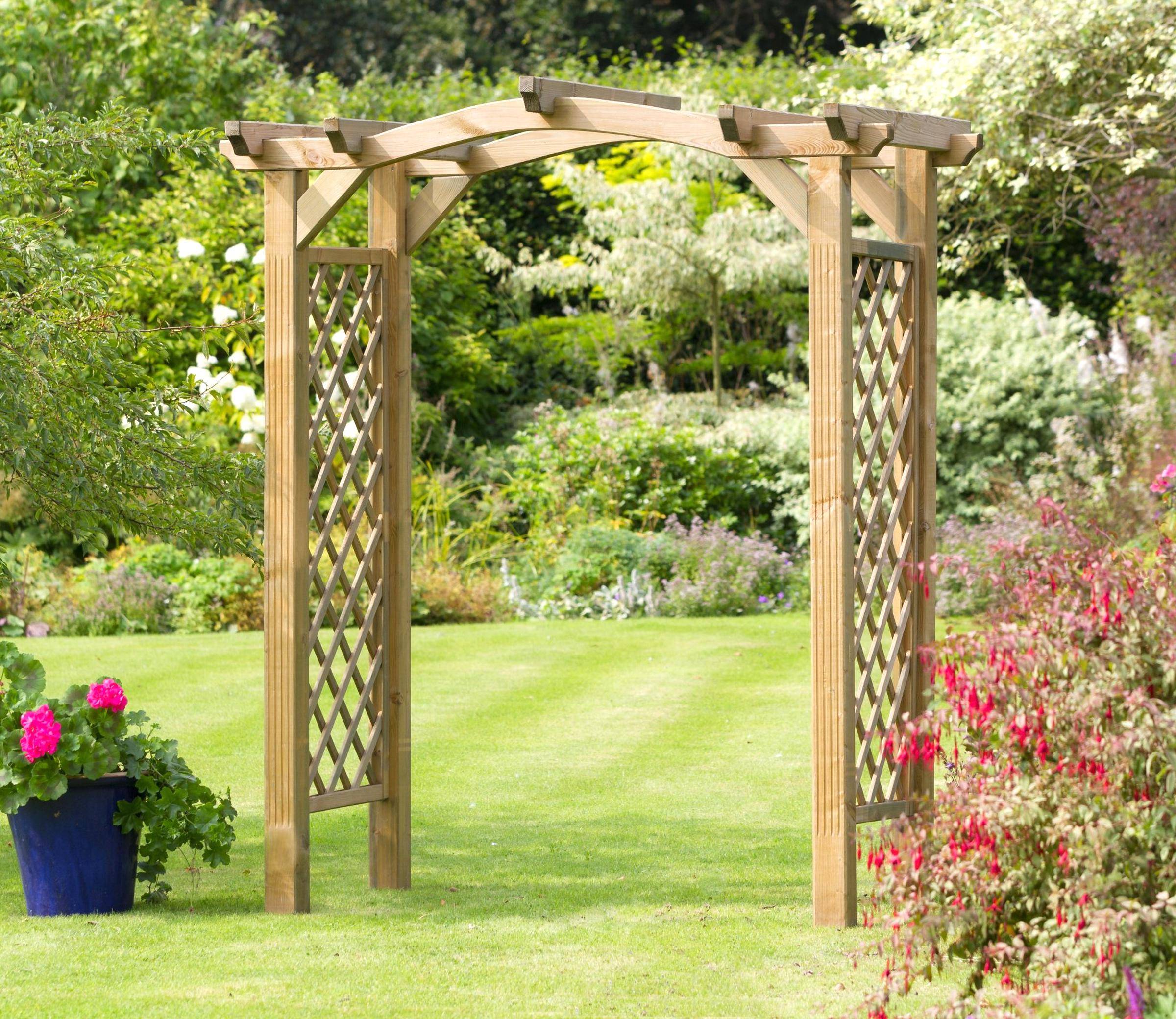Herche Foot Metal Garden Arch