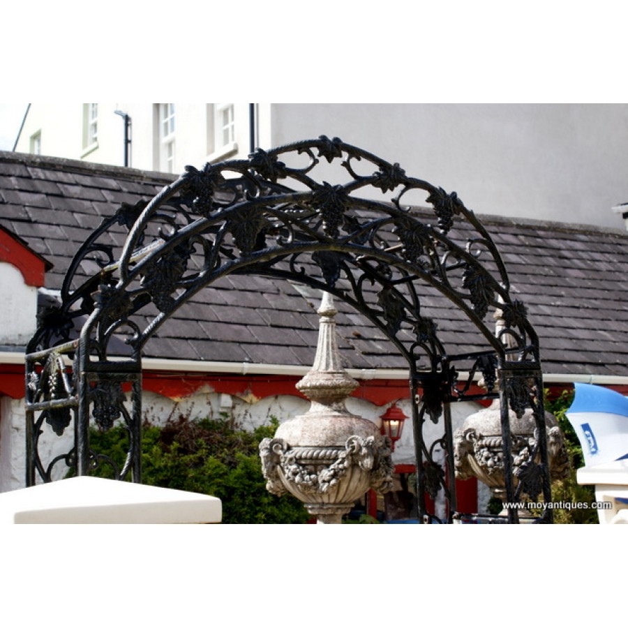 Large Iron Garden Arch