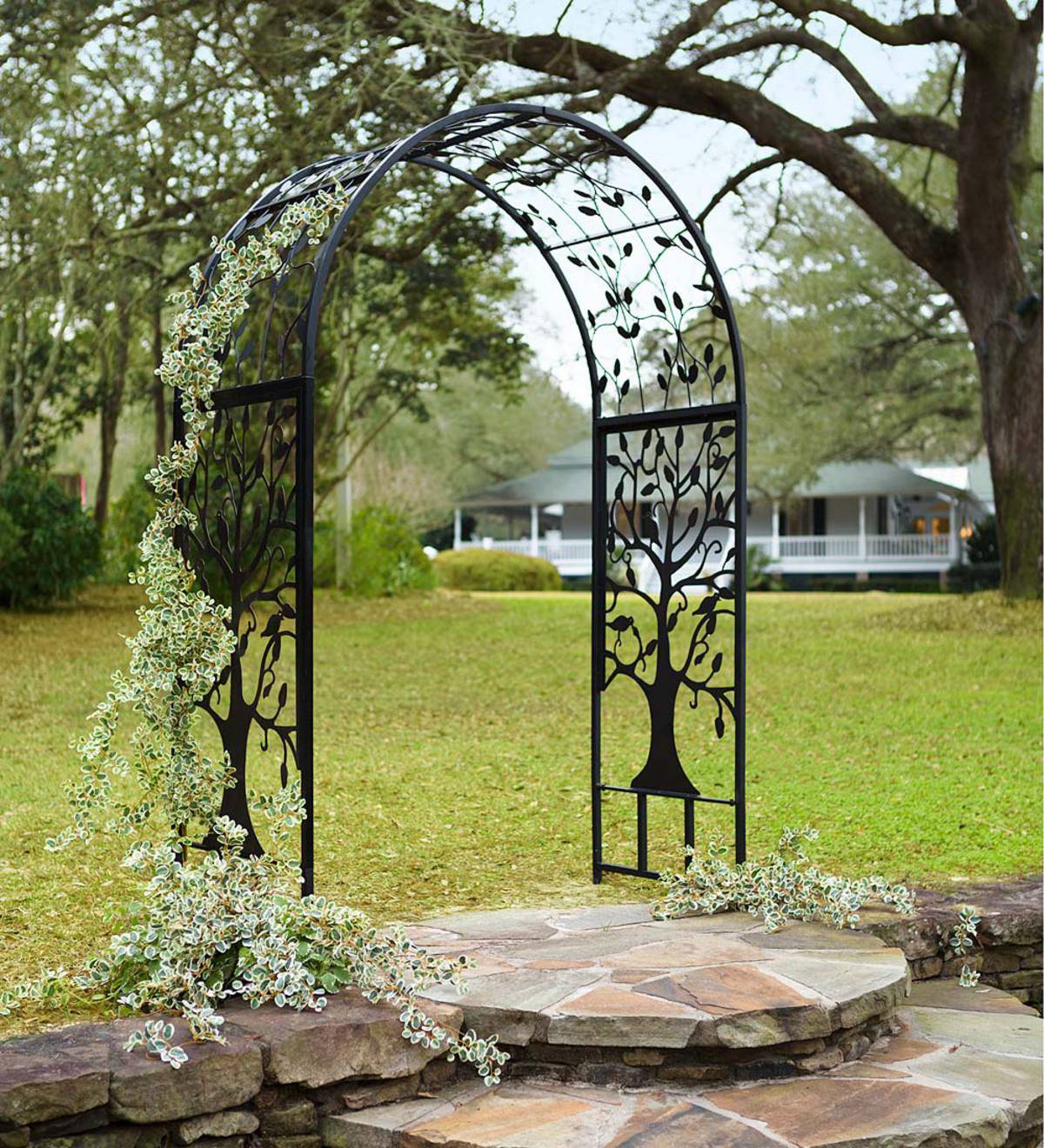 Decorative Metal Garden Trellis