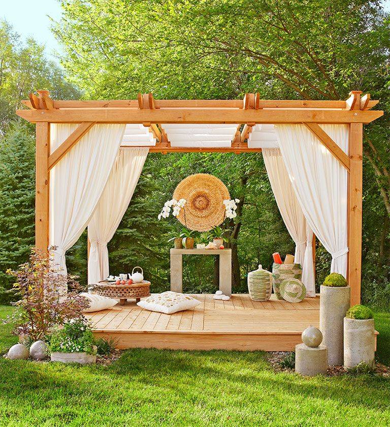 Backyard Privacy Wall