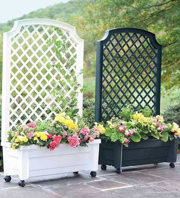 Pallet Planter And Privacy Screen Designers Sweet Spot