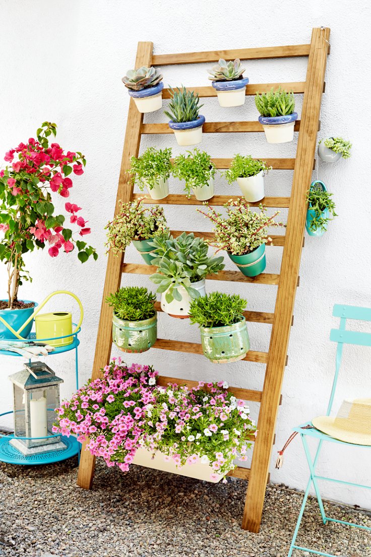 The Easiest Vertical Garden