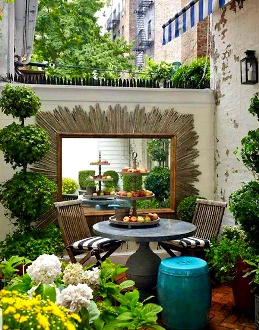 Apartment Balcony Garden Decorating Ideas
