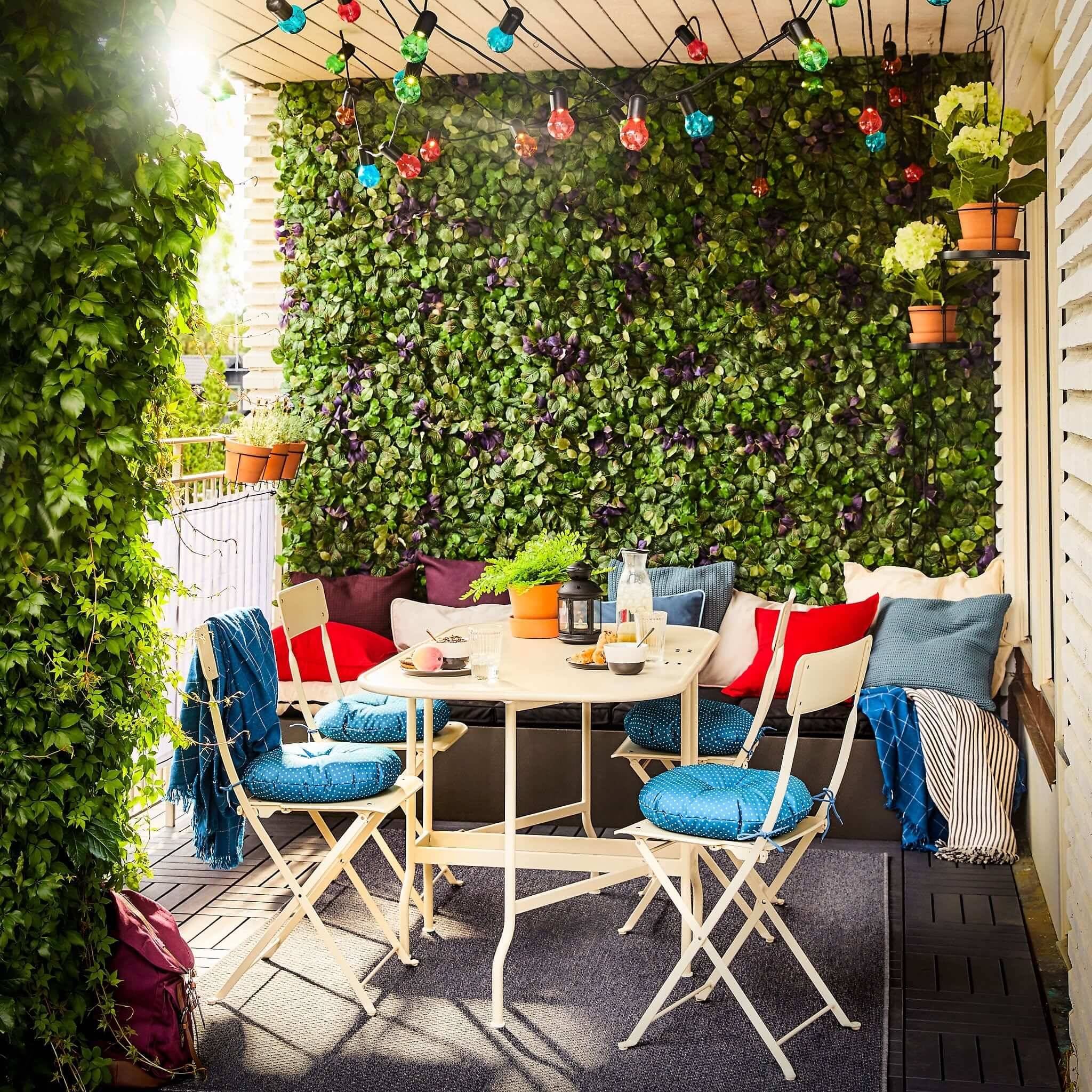 Apartment Balcony Garden Decorating Ideas