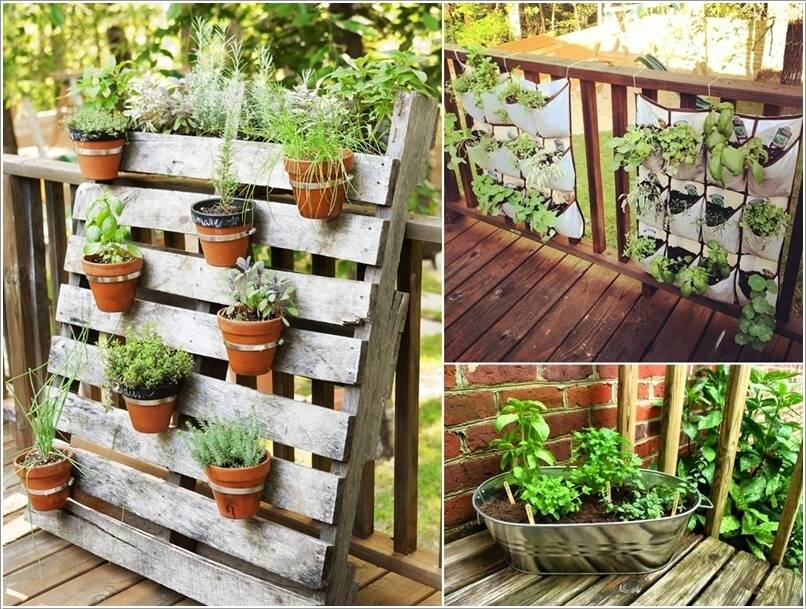 Our Balcony Herb Garden