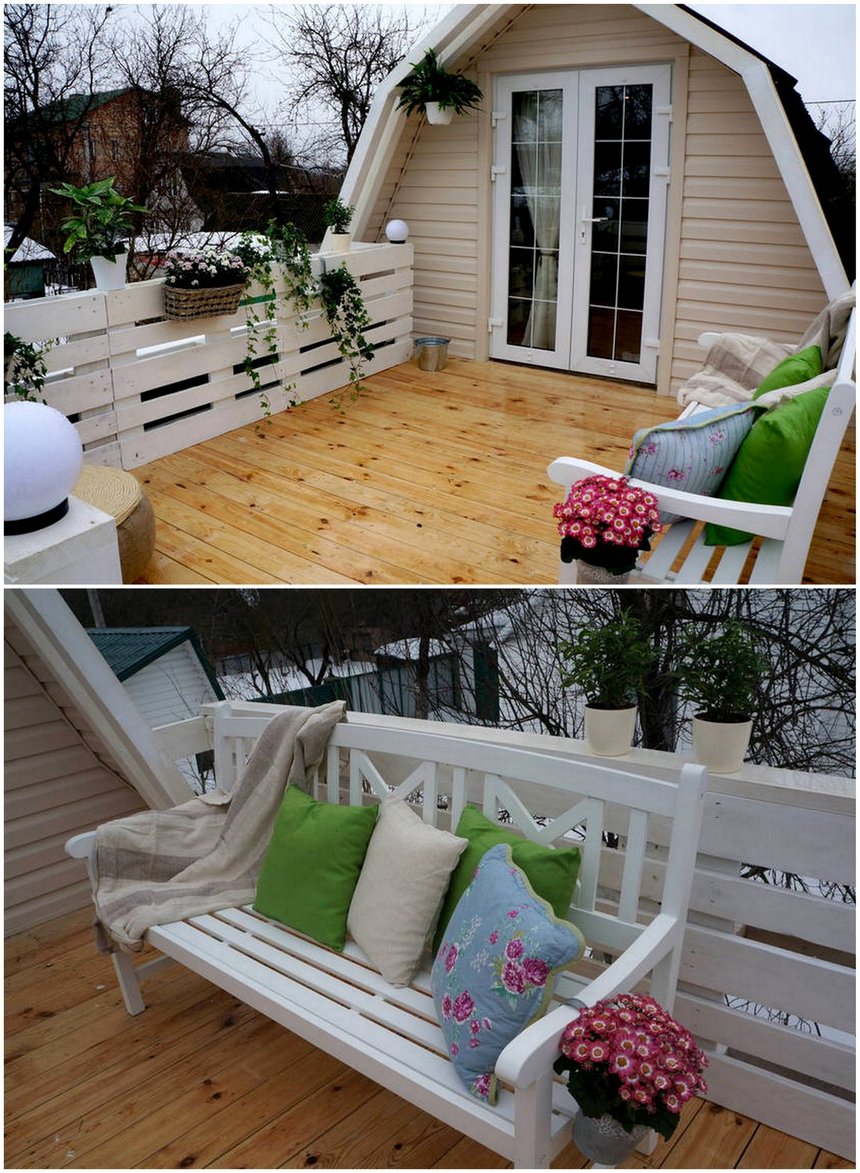 Shabbychic Style Outdoor Patio Design Ideas