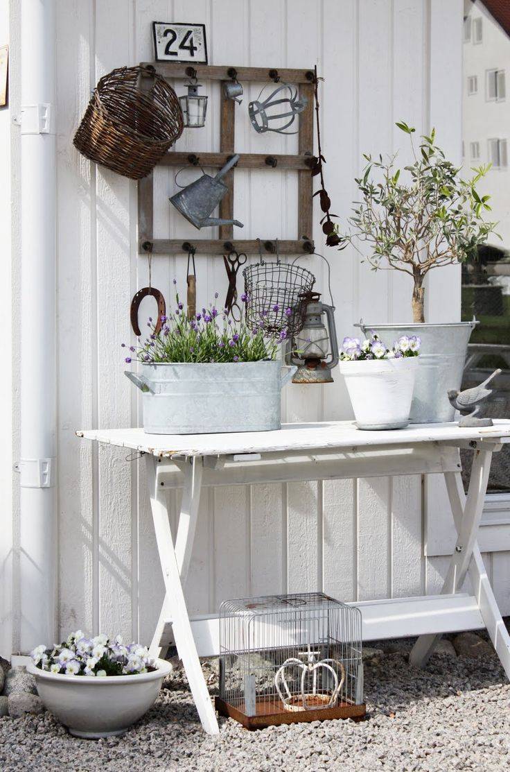 Gorgeous Shabby Chic Garden Decor Ideas