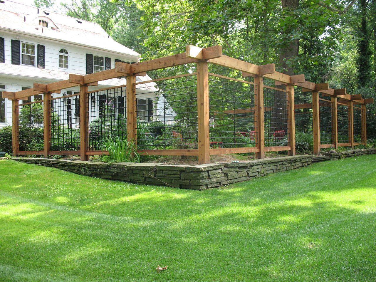 Wire Garden Fencing Ideas