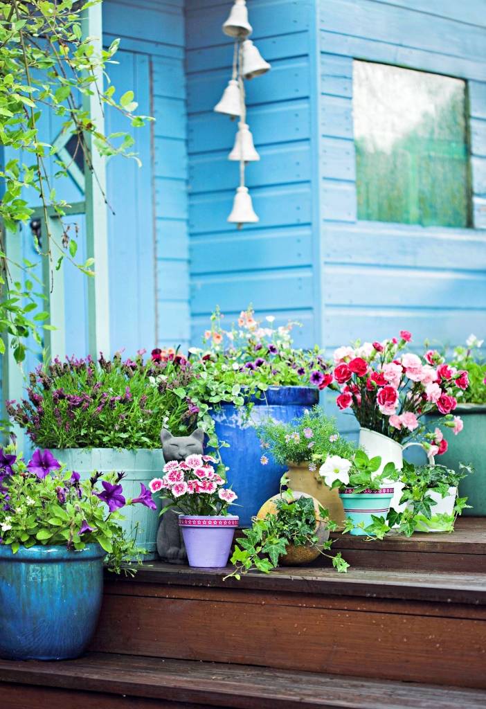 Country Garden Decoration Ideas Fall Container Gardens Garden