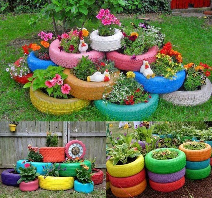 Diy Colorful Garden Dcor Ideas Sensory Garden Gardening For Kids