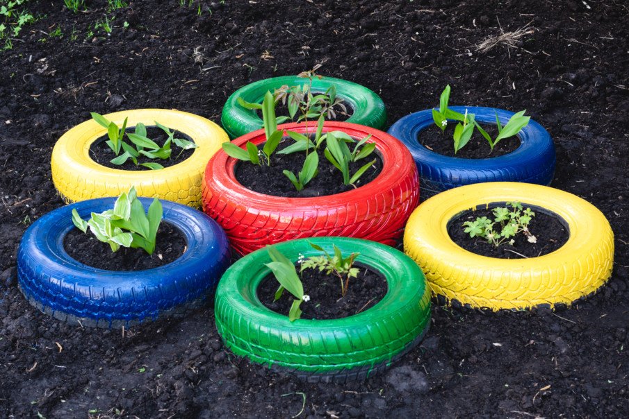 Recycled Planters