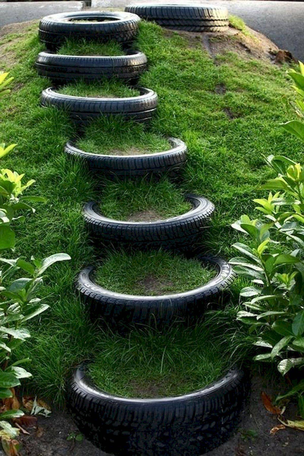 Repurposed Tires Tire Garden