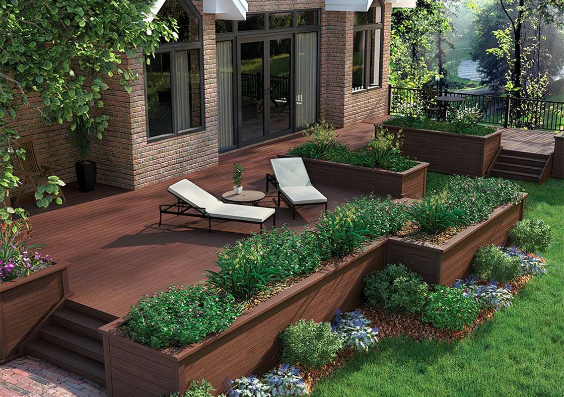 Pretty Privacy Fence Planter Boxes Ideas