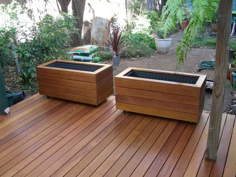Large Plastic Planter Boxes Front Yard Landscaping Ideas