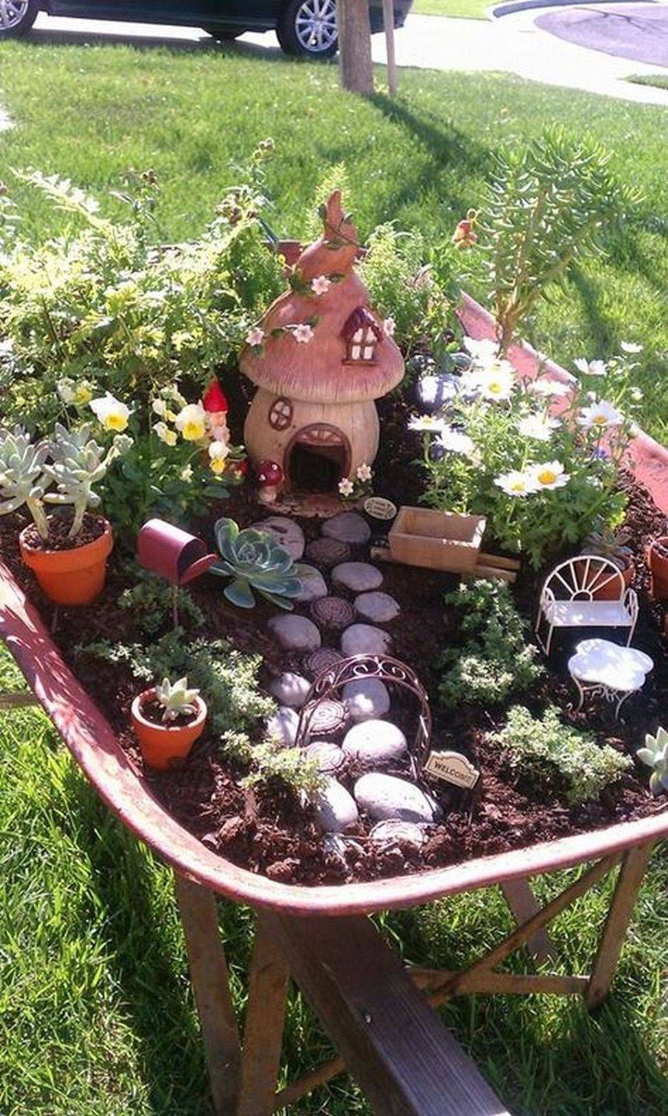 Create Cute Fairy Garden Ideas