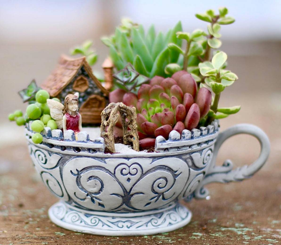 Best Teacup Mini Garden Ideas