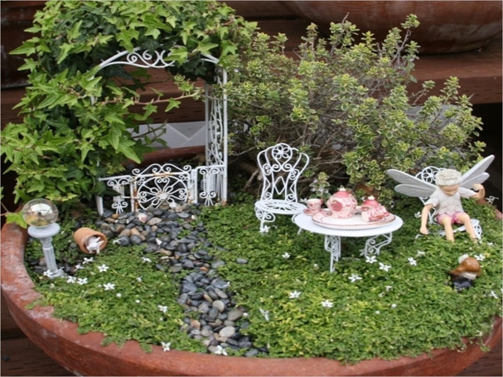 Simple Diy Fairy Garden Design Ideas