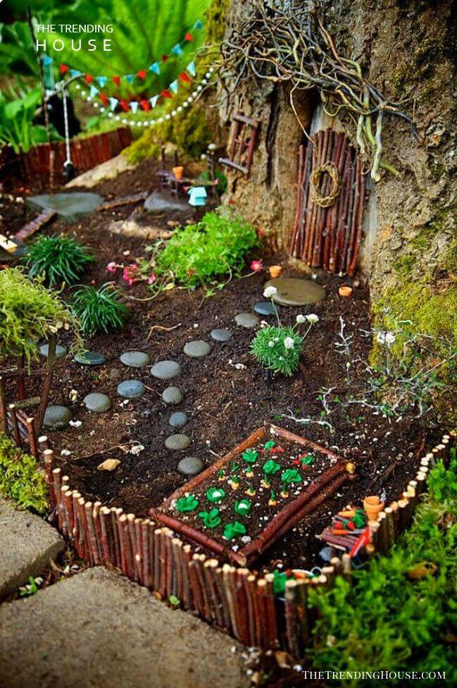 Fairy Garden Idea Outdoor Ideas