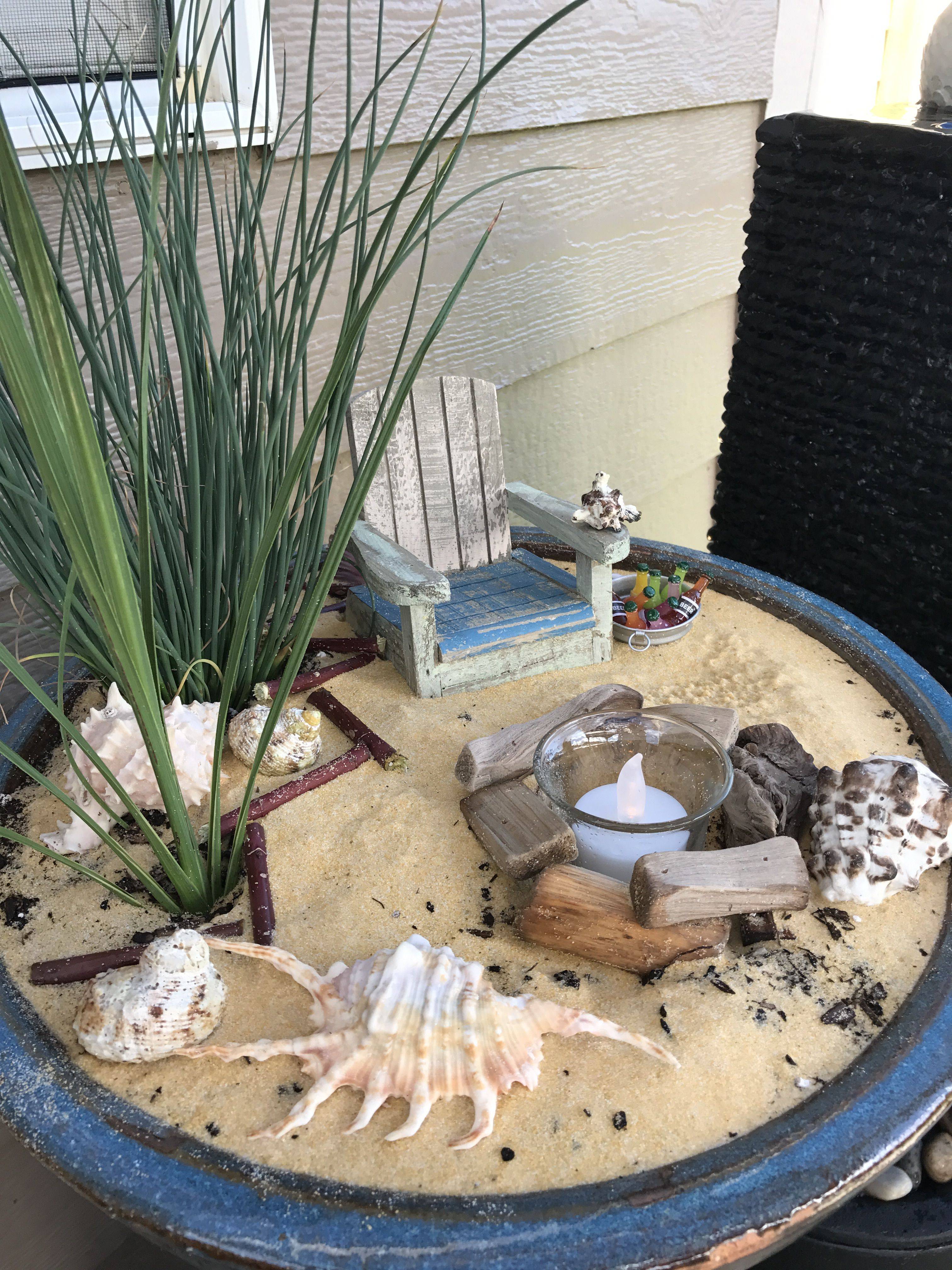 A Miniature Fairy Garden