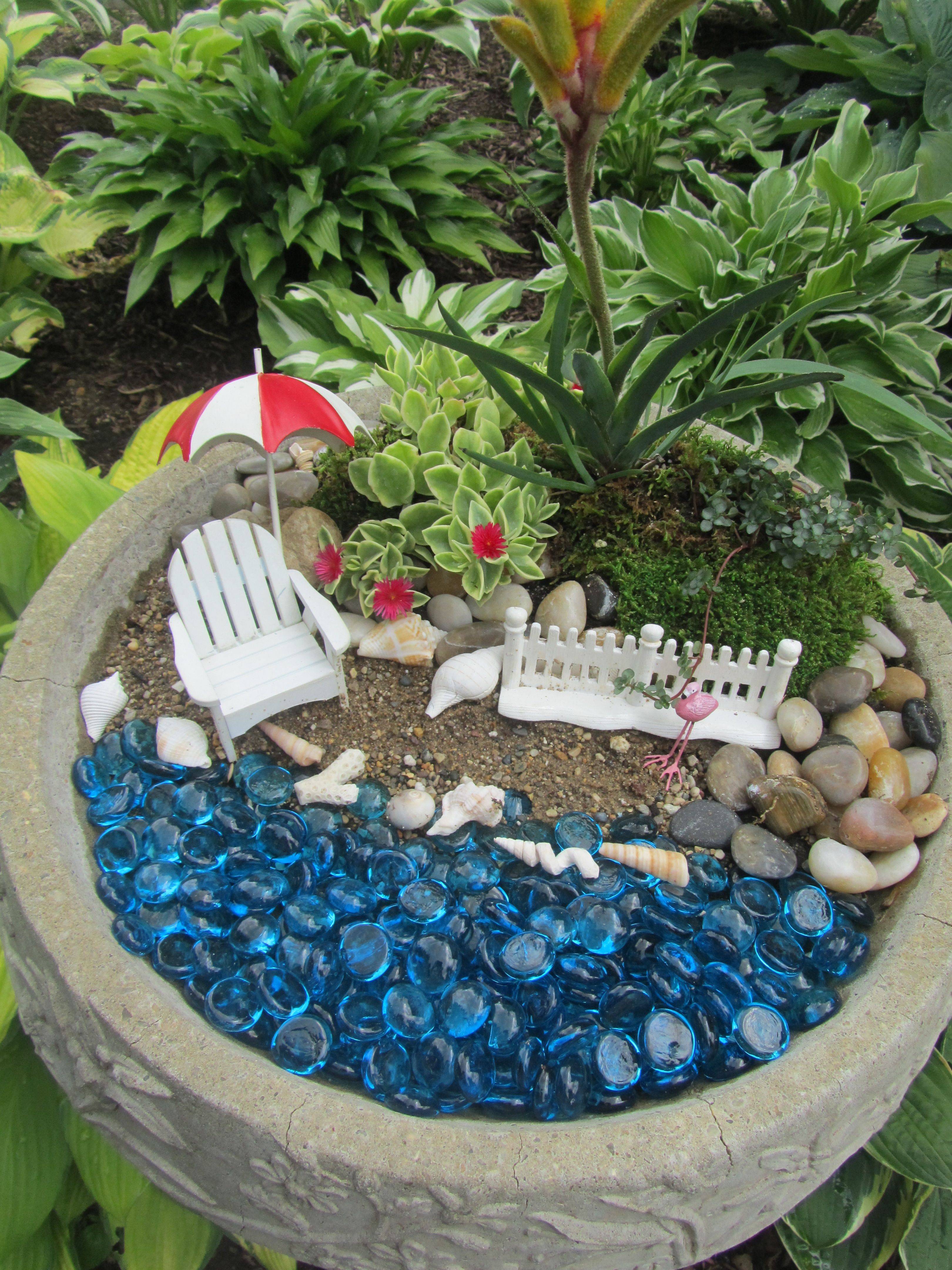 Beach Fairy Garden