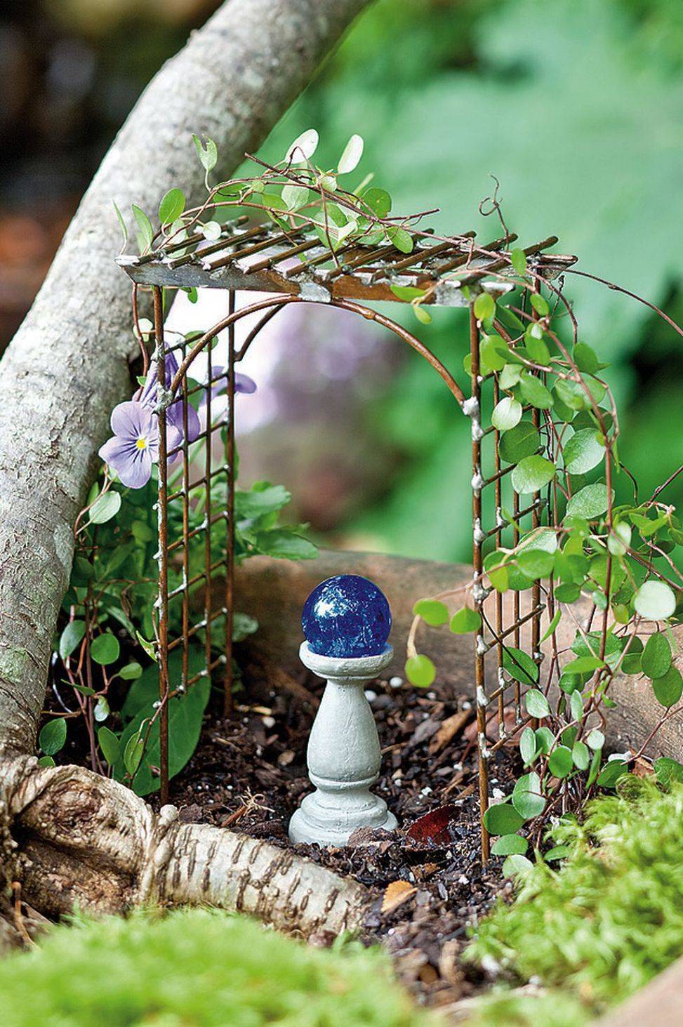 Magical Recycled Fairy Garden Ideas