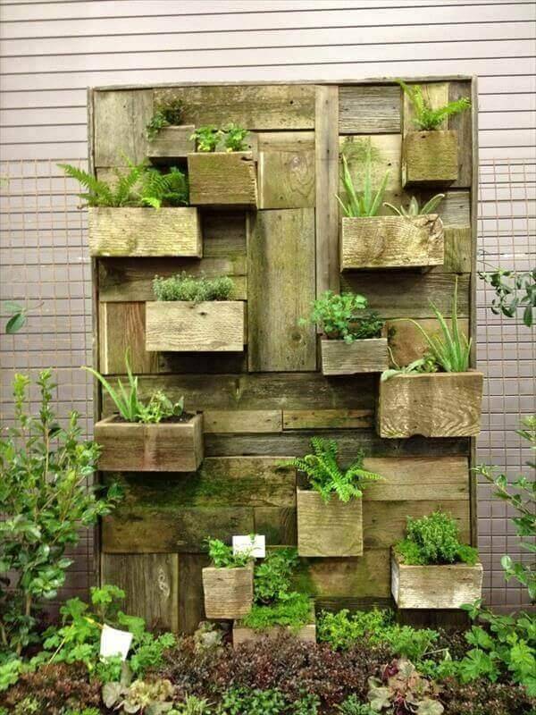 Spacesaving Vertical Herb Garden Ideas