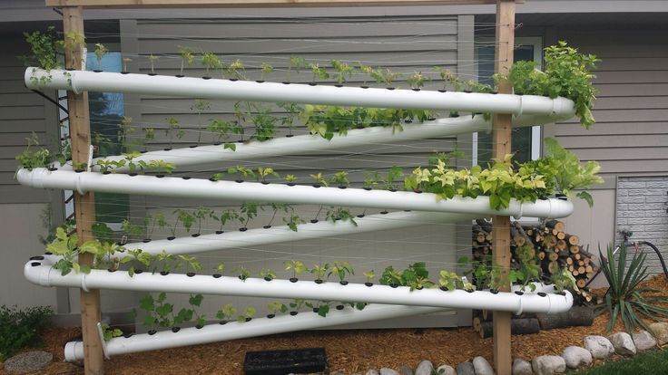 Wonderful Diy Vertical Pvc Planter