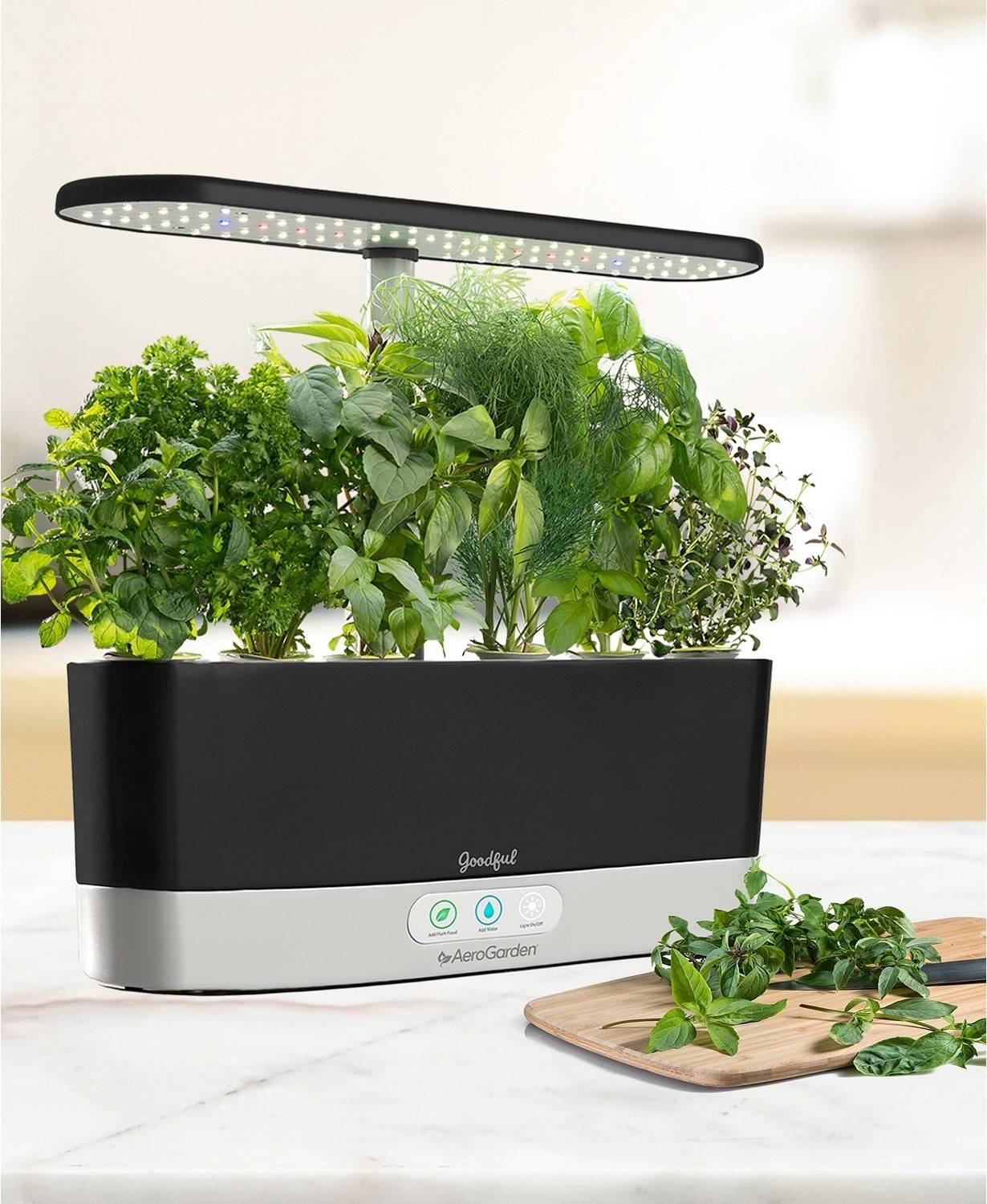 Aerogarden Bounty Elite Wifi Platinum Stainless Aerogarden Bounty