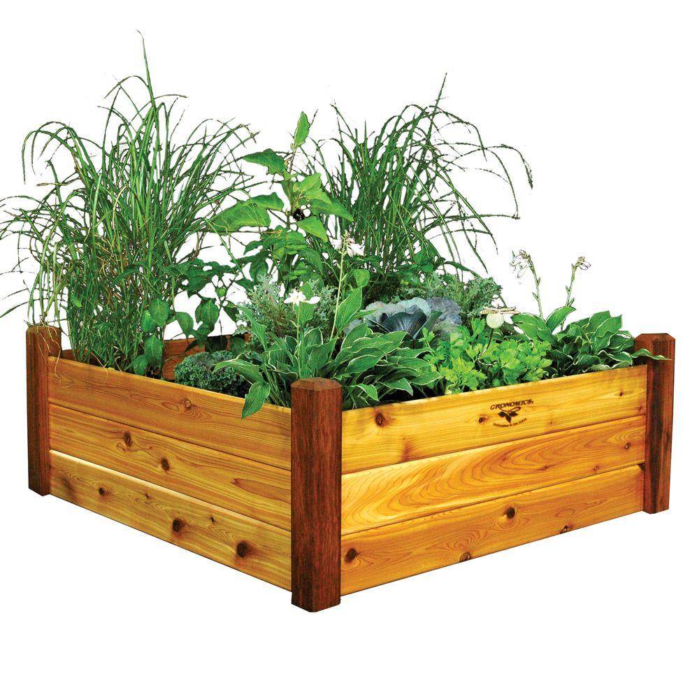 Cedar Raised Garden Bedrc Ct