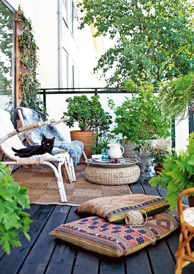 Beautifully Boho Chic Balcony Ideas