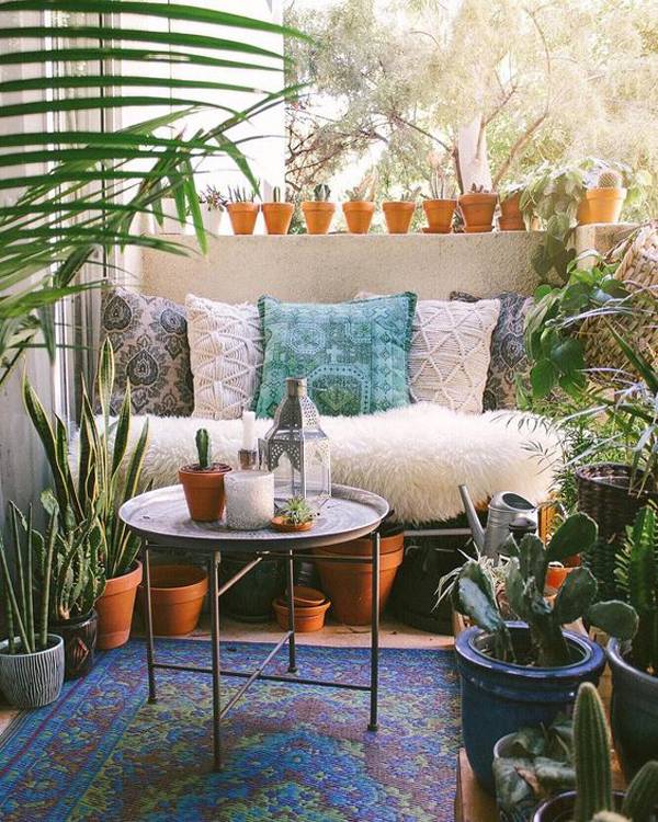 Handsome Bohemian Patio Ideas