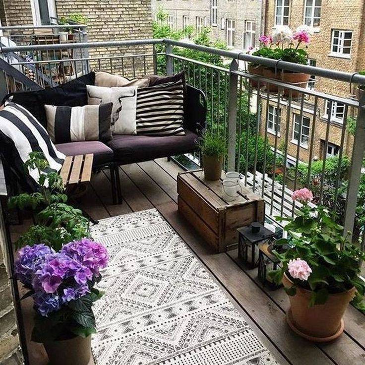 Small Apartment Unique Balcony