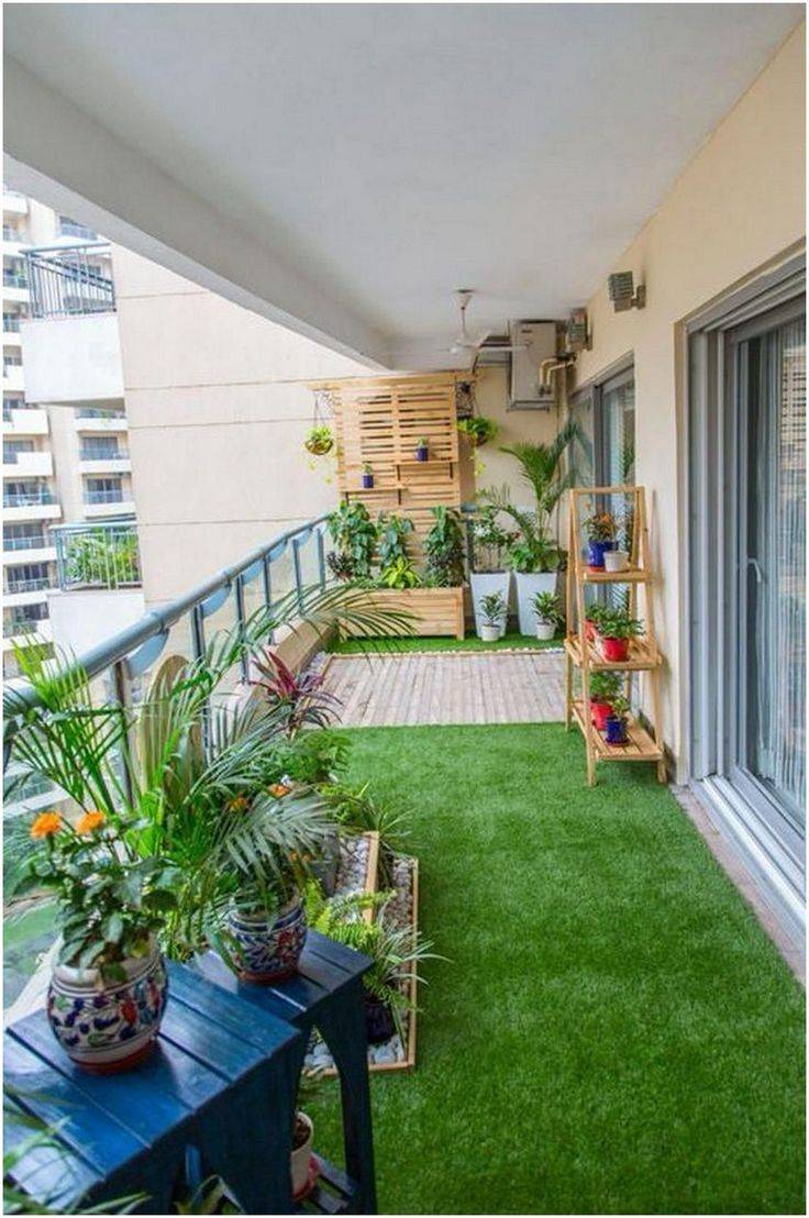 Small Apartment Unique Balcony