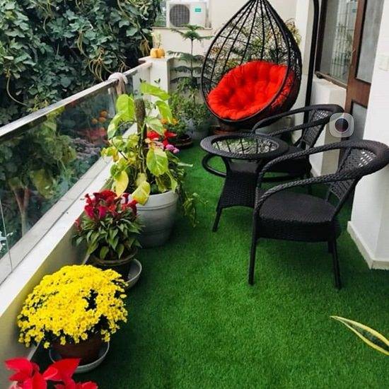 Indian Balcony Garden Decoration Ideas