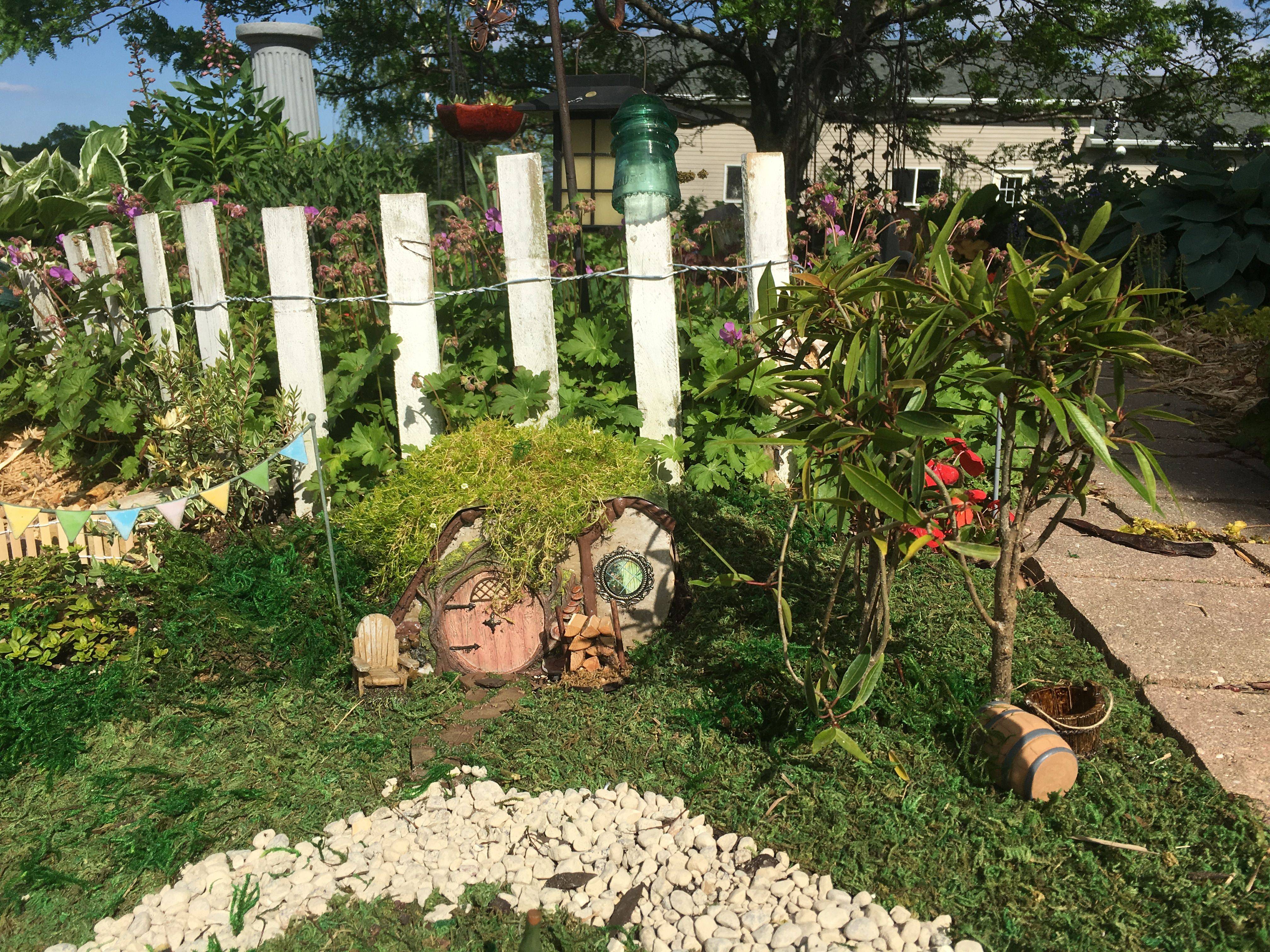 January Miniature Garden