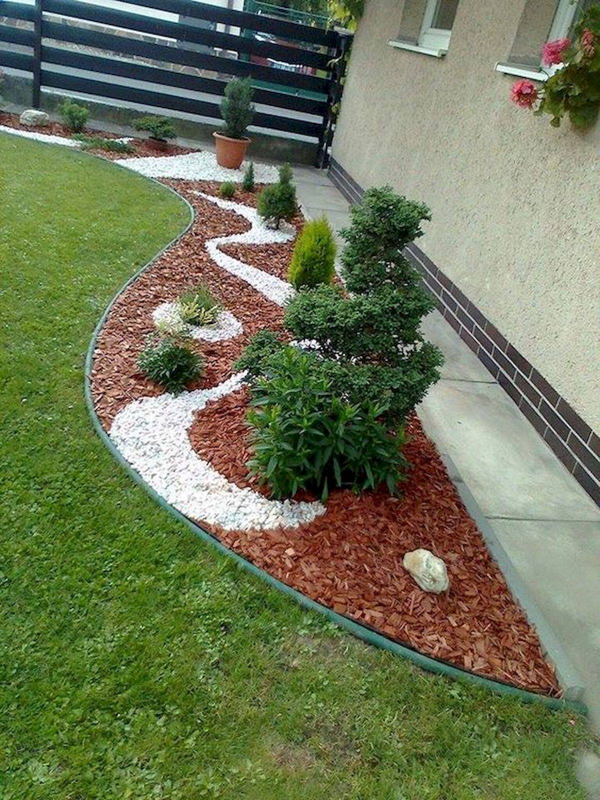 Backyard Gravel Garden Design Ideas