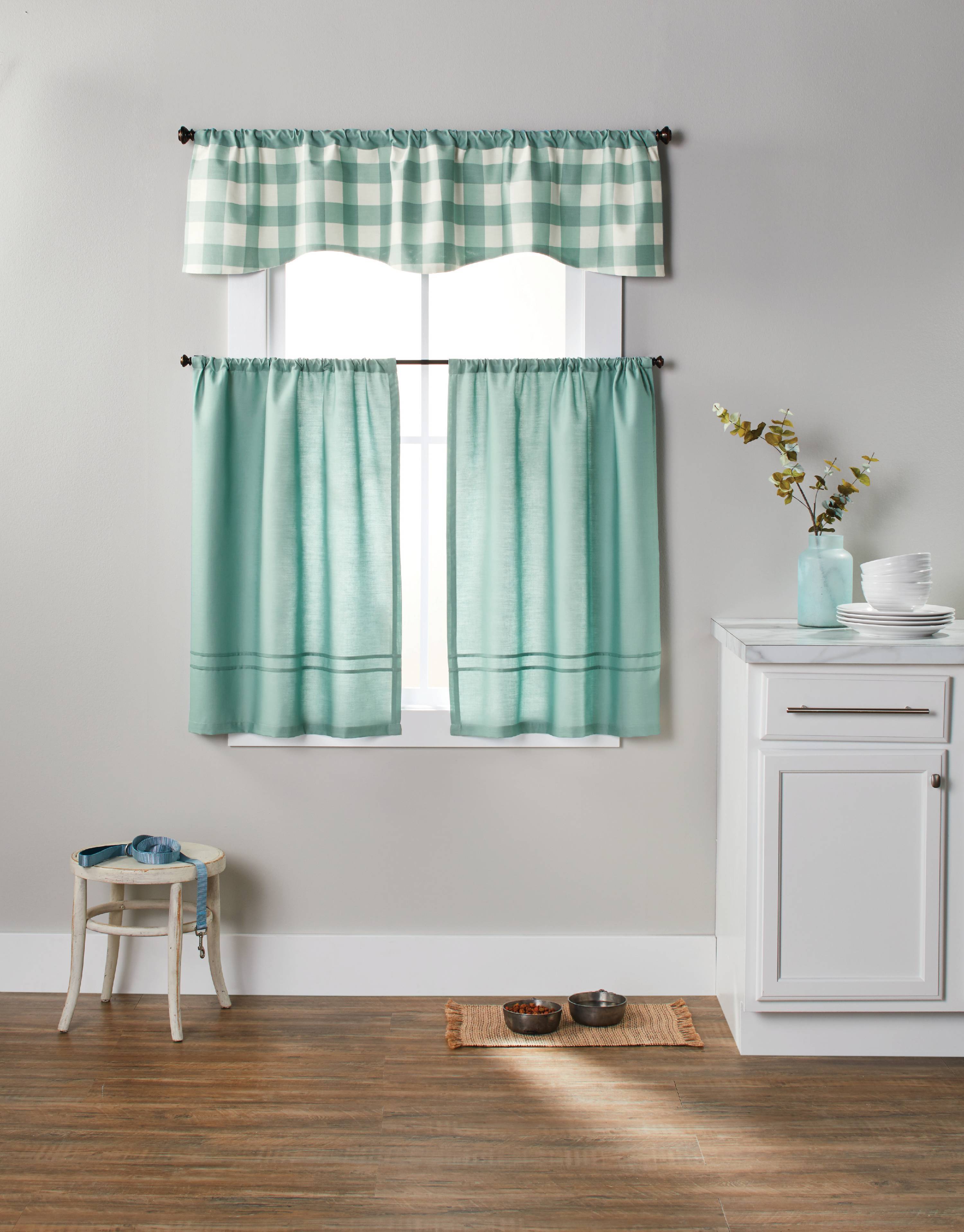 Better Homes Gardens Ikat Scroll Curtain Panel Walmartcom