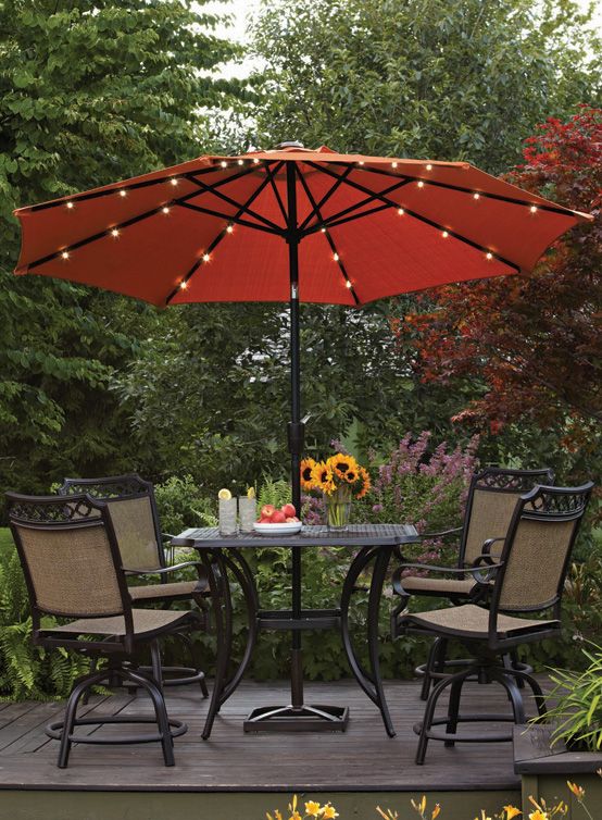 Gardens Patio Umbrella Outdoor Entertaining