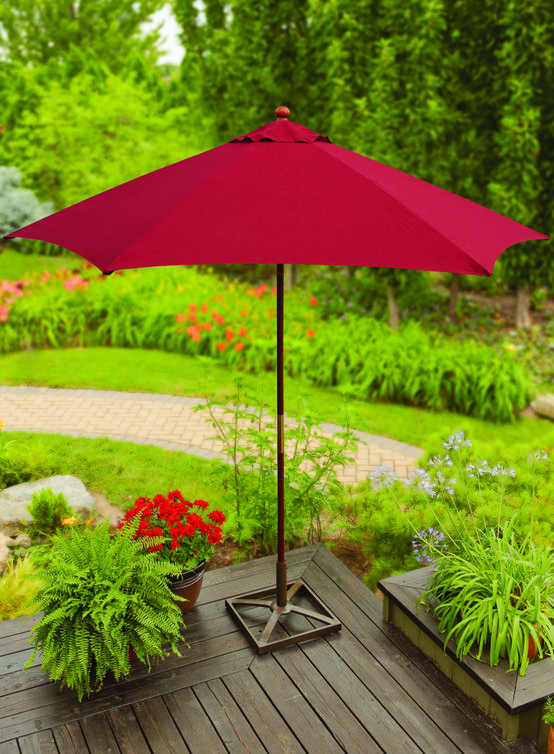 This Black Tropical Umbrella